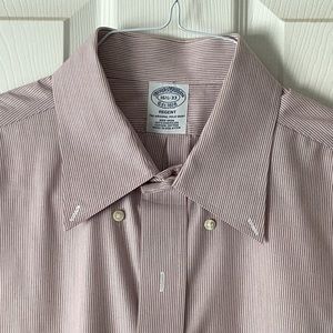 EUC Brooks Brothers Regent dress shirt 16 1/2 x 33